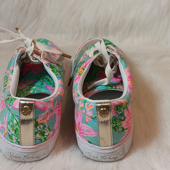 Lilly Pulitzer Abigail Sneaker Sz 10M - Picture 2 of 12